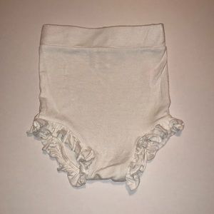 SpearmintLOVE cloud white ruffle bloomer